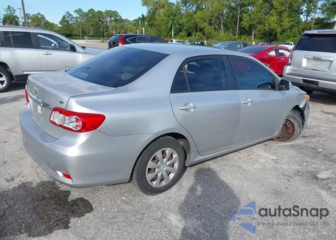 2011 Toyota Corolla Le из США, поврежденный, VIN JTDBU4EEXBJ106283